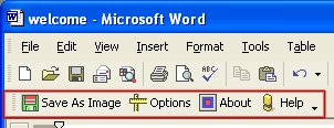 DOC to Jpeg/Jpg/Tiff/Bmps converter Screenshot